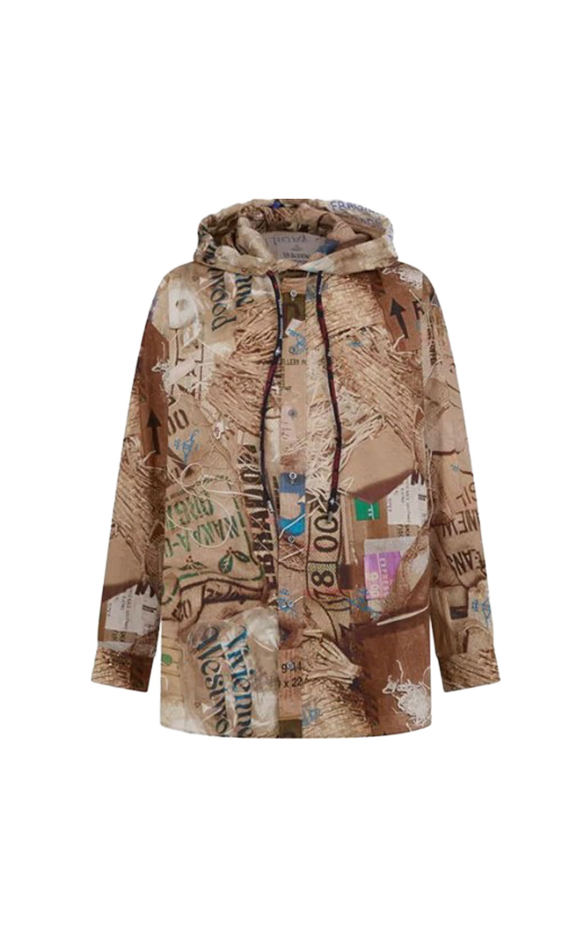 Vivian Westwood Rib hoodie shirt from Bicester Village