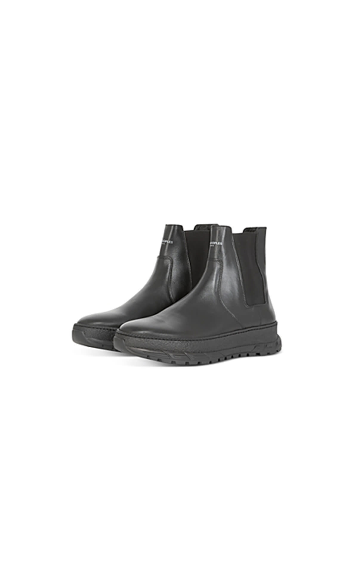 The Kooples Black leather ankle boots from Bicester Village