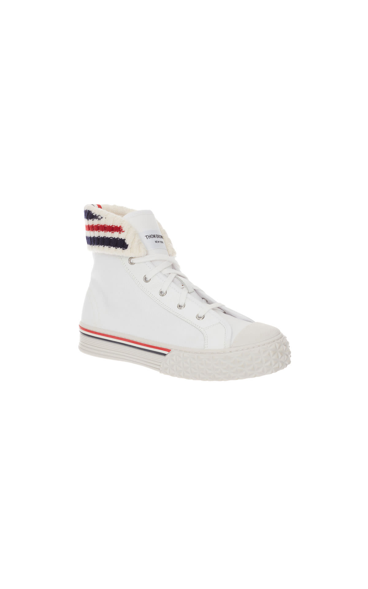 Thom Browne Collegiate high top sneakers from Bicester Village