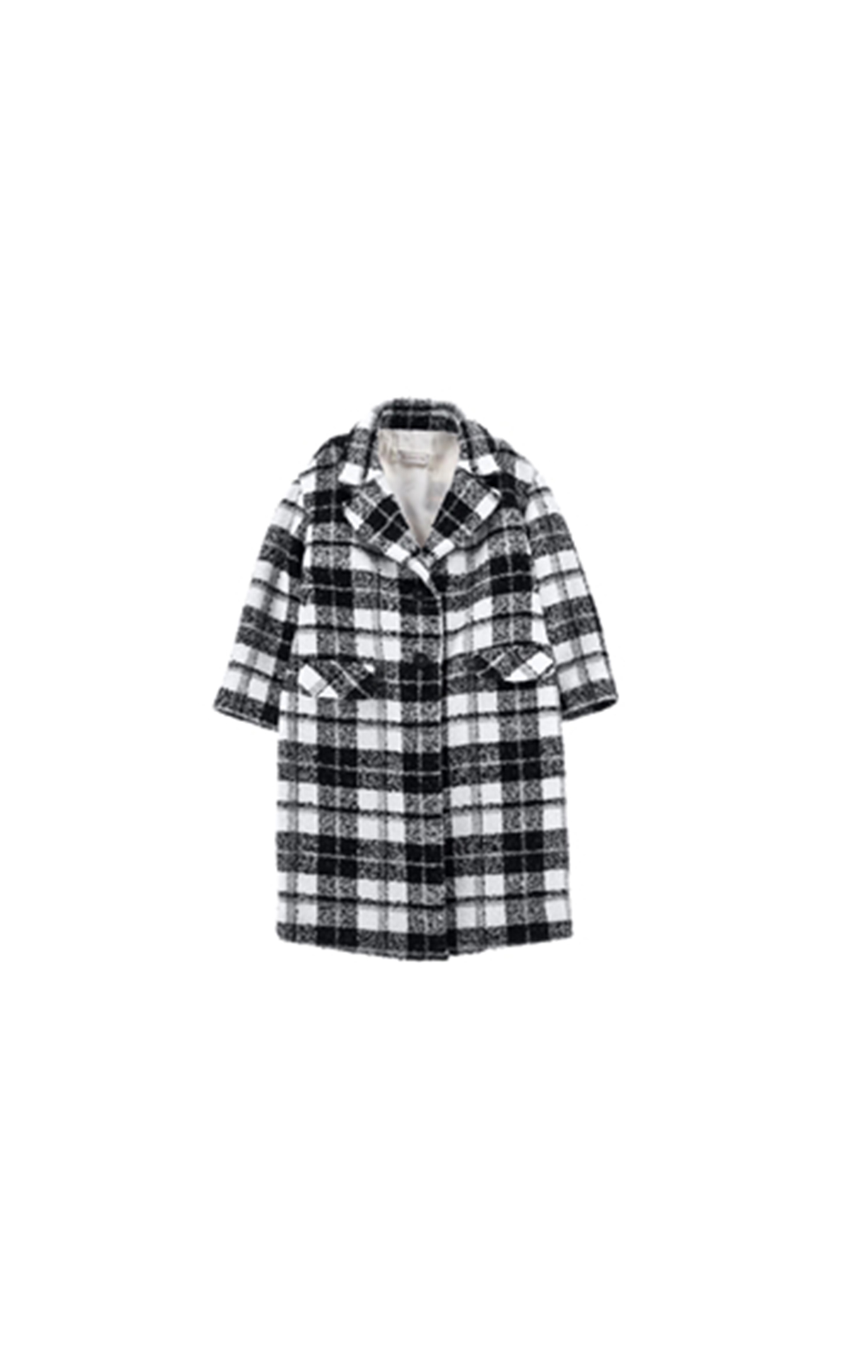 MONNALISA checked coat