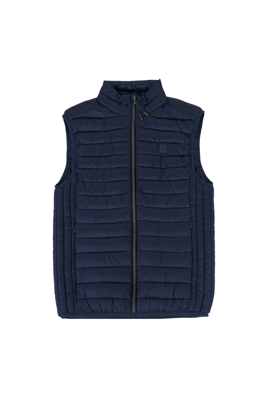 Navy blue quilted vest el ganso outelt madrid las rozas village
