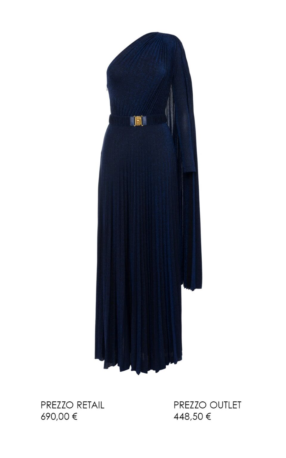 Fabiana Filippi long blue dress