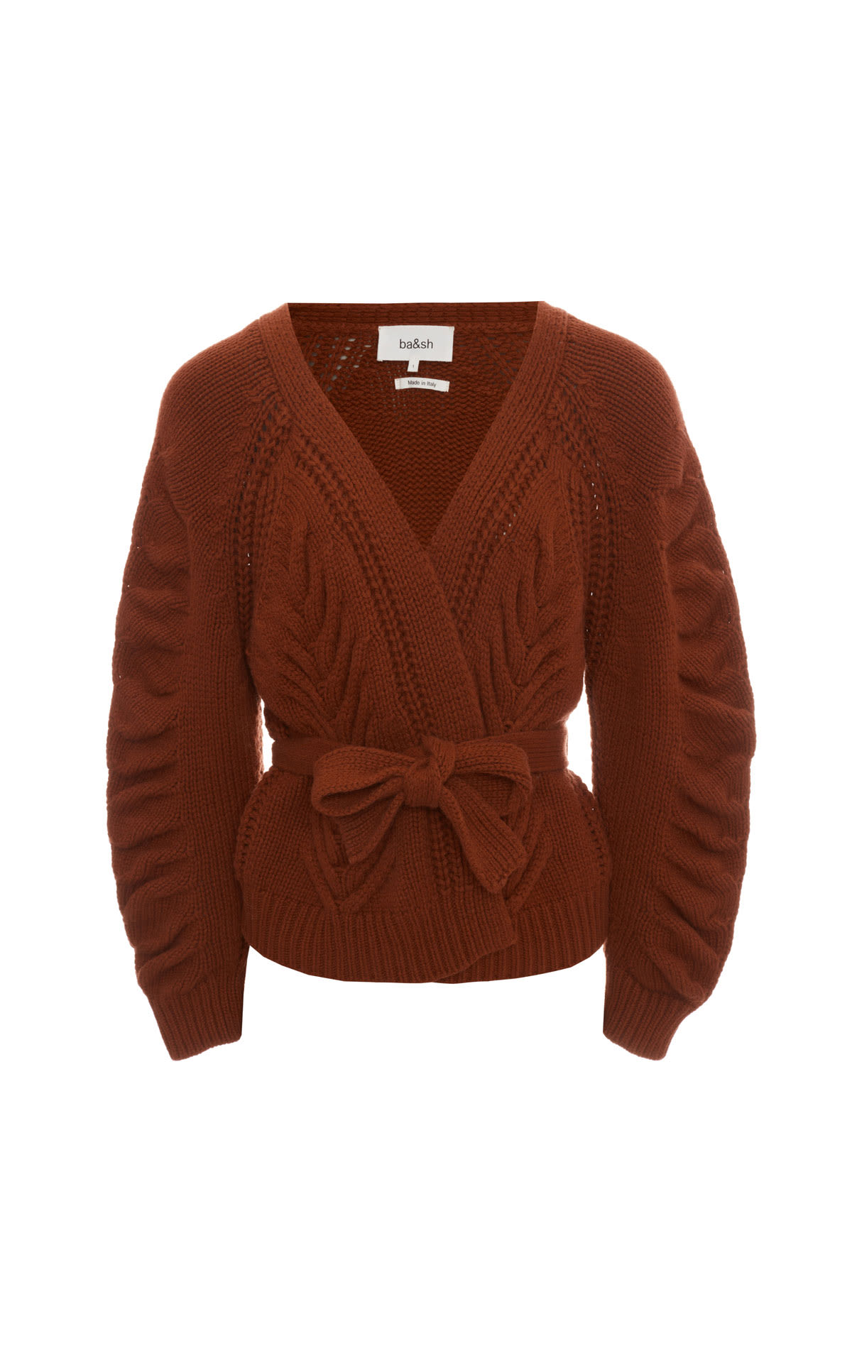ba&sh Belted cardigan from Bicester Village