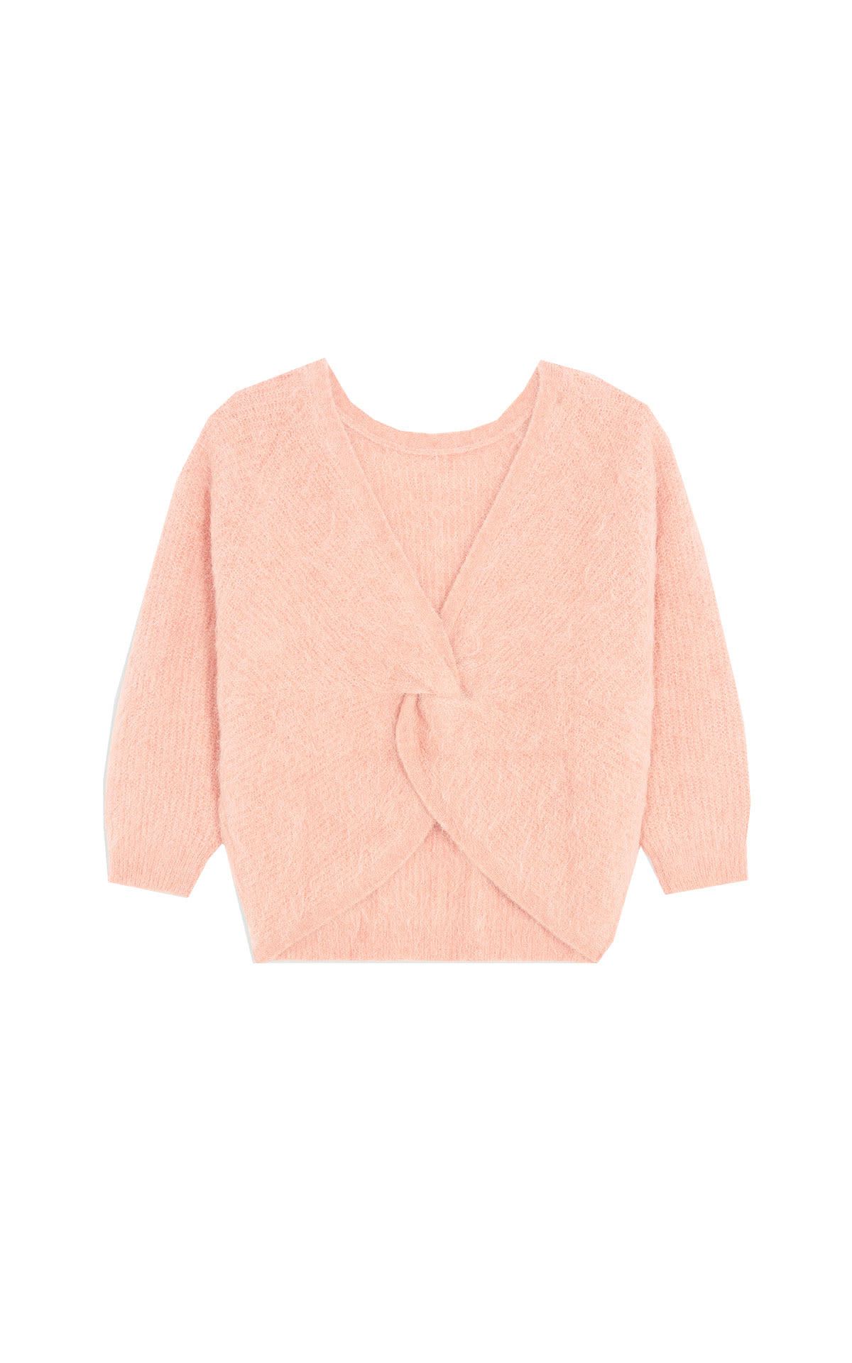 Short pink sweater ba&sh