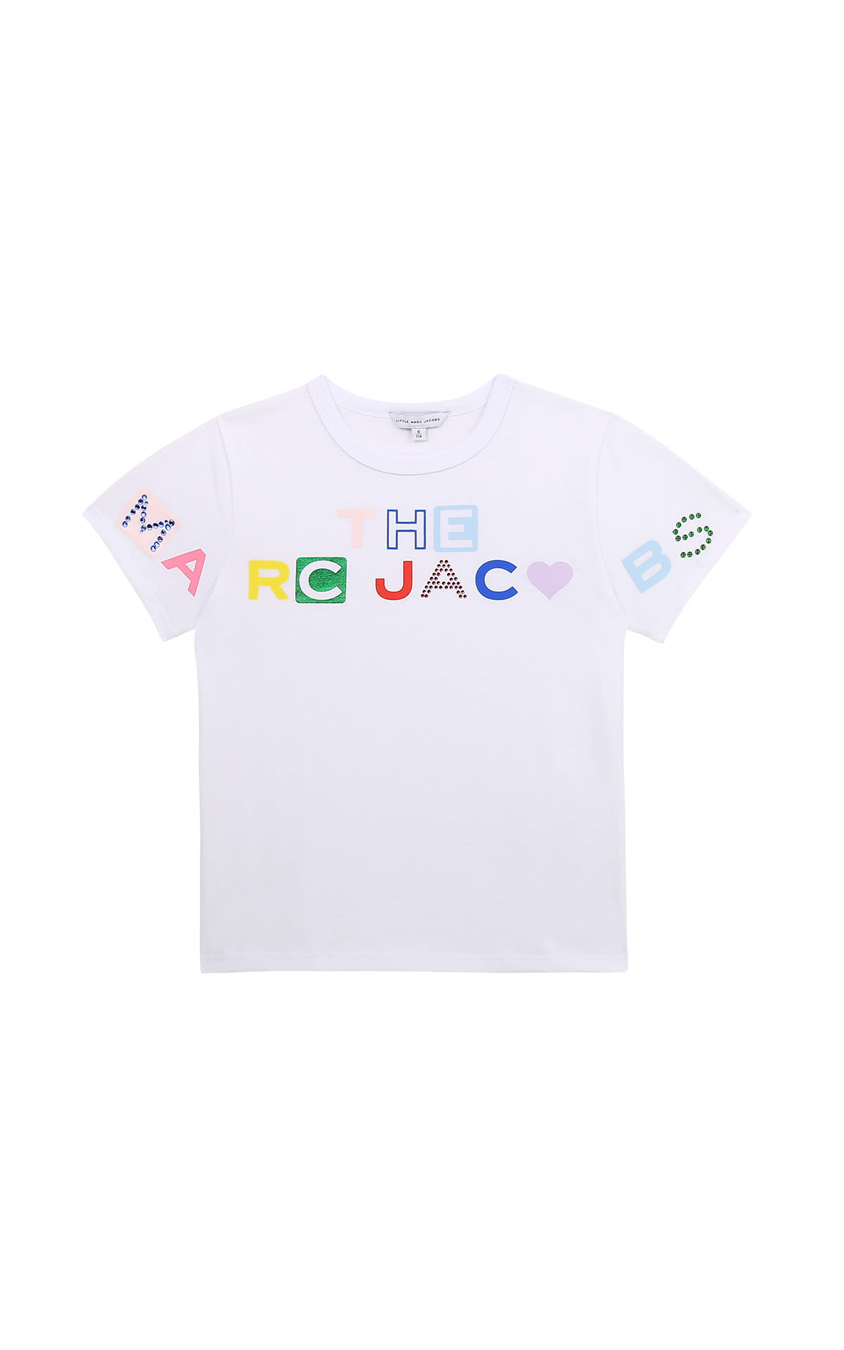 Kids around Marc Jacobs fille tee-shirt manches courtes La Vallée Village