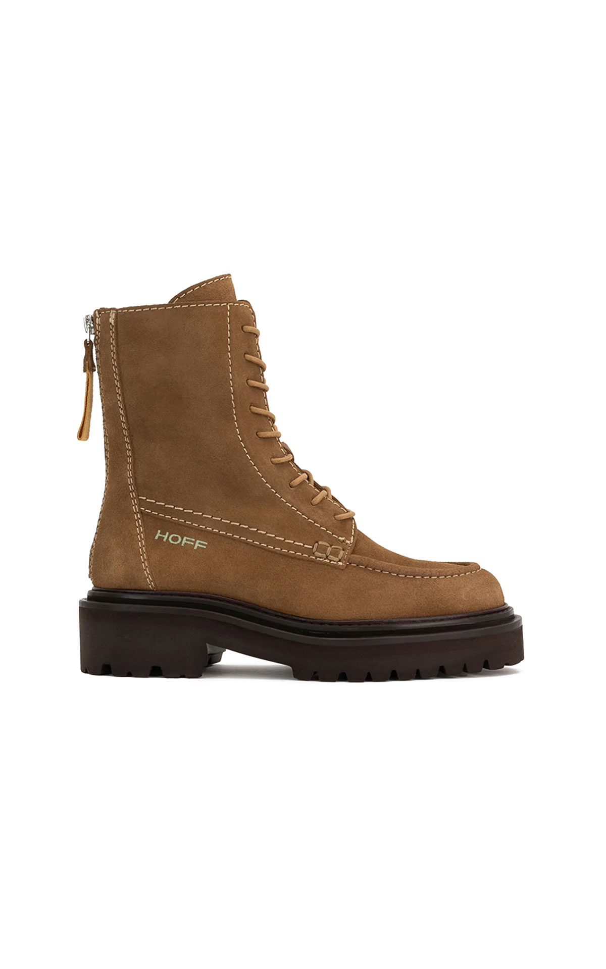 Side Zip Suede Tall Boots HOFF