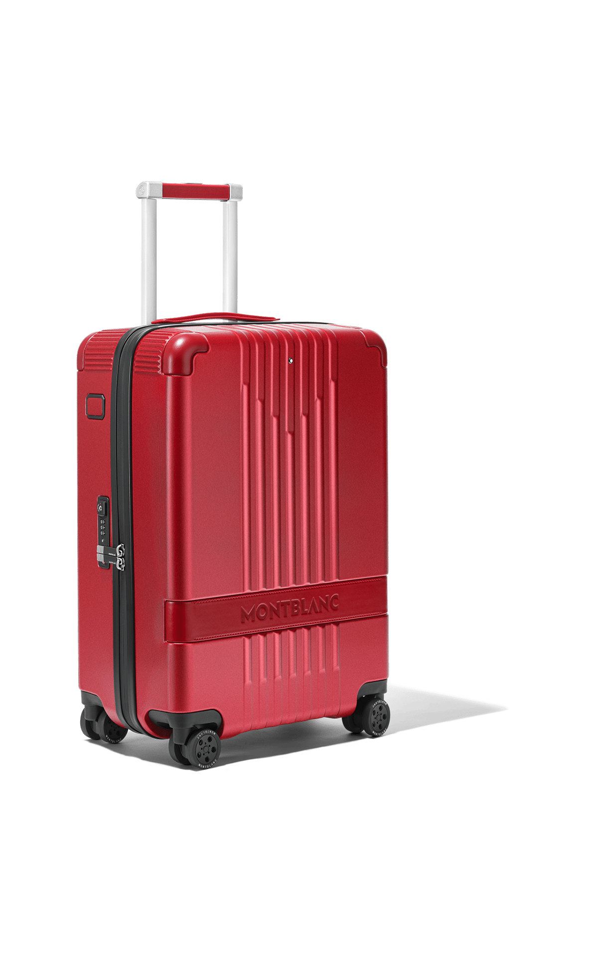 Montblanc valise rouge La Vallée Village