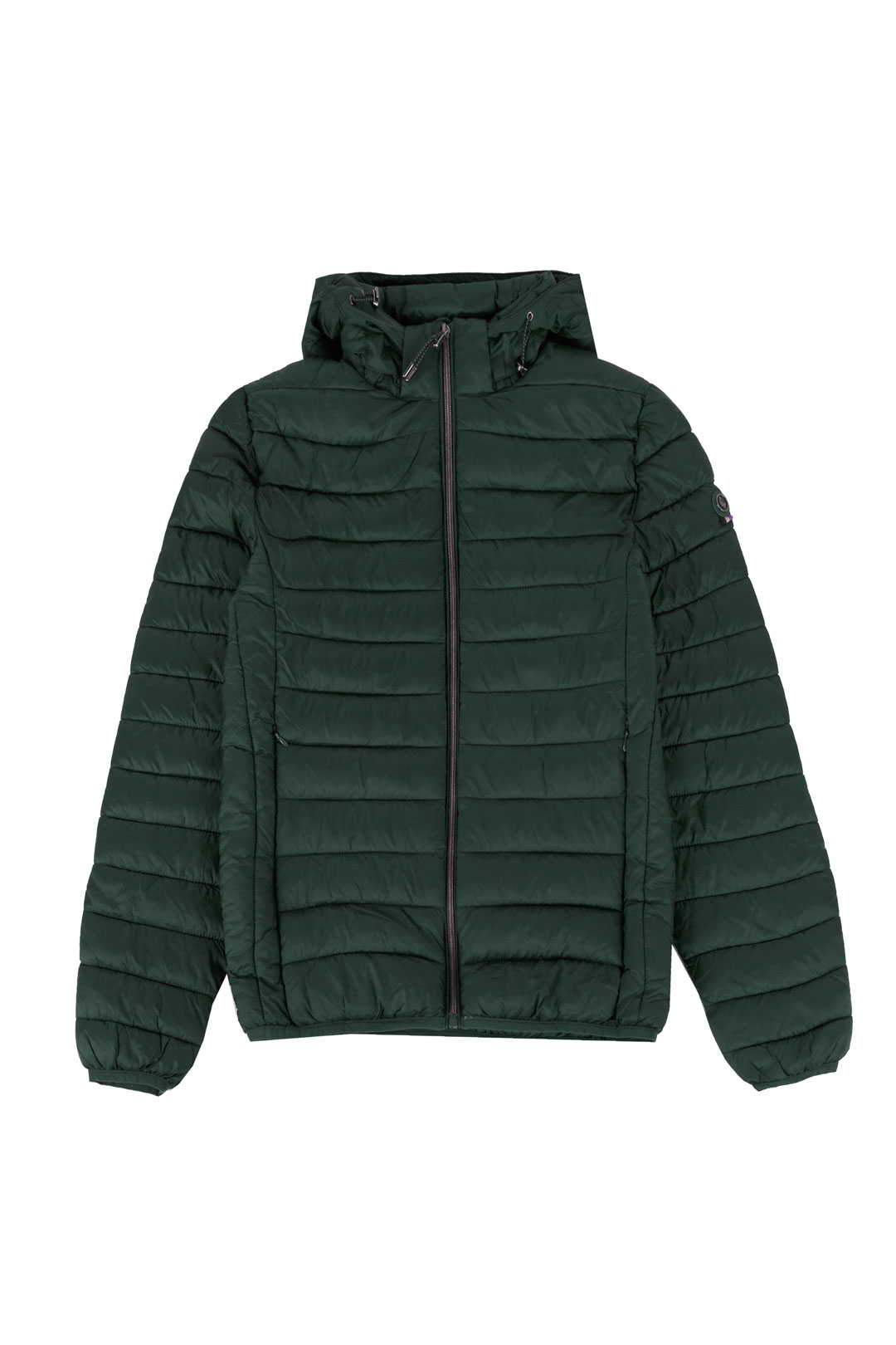 Dark green padded anorak with hood el ganso outelt madrid las rozas village