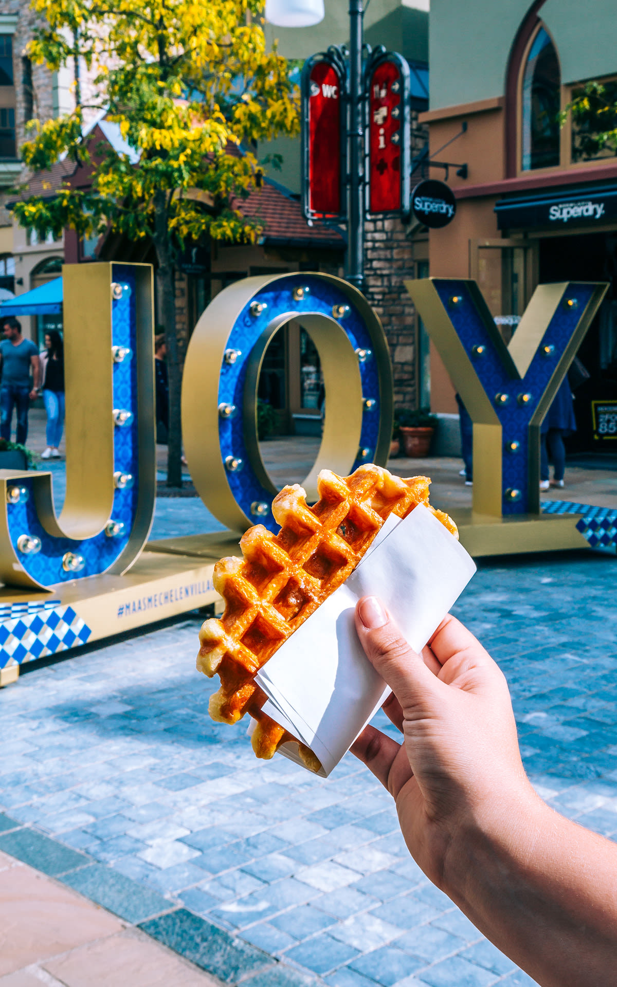 Waffles at Maasmechelen Village