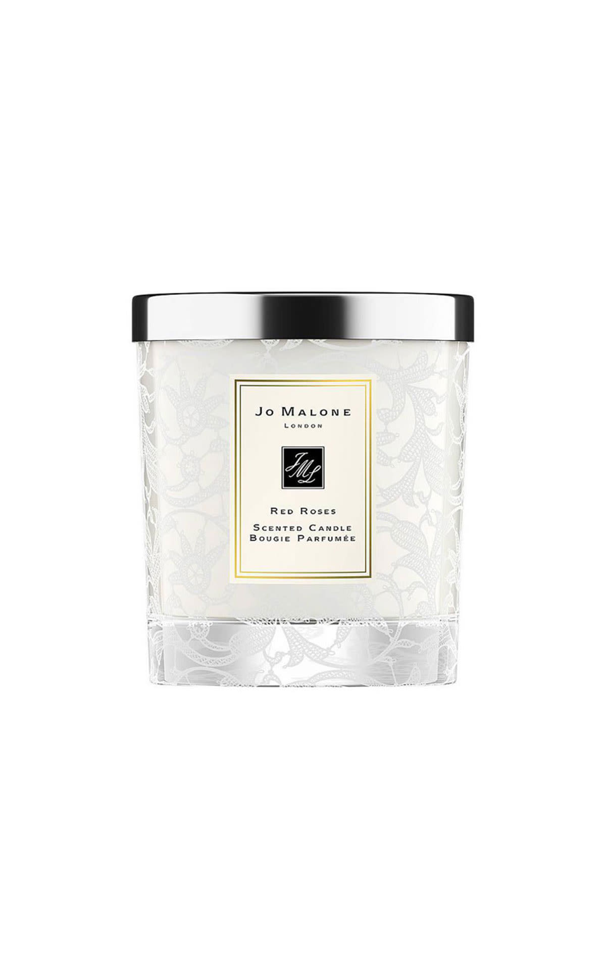 The Cosmetics Company Store Jo Malone London Red roses lace candle  from Bicester Village
