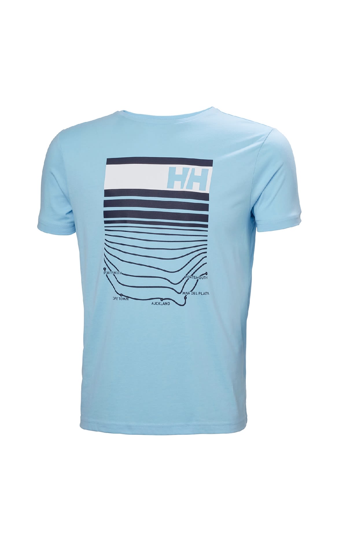 Camiseta para hombre azul claro Helly Hansen