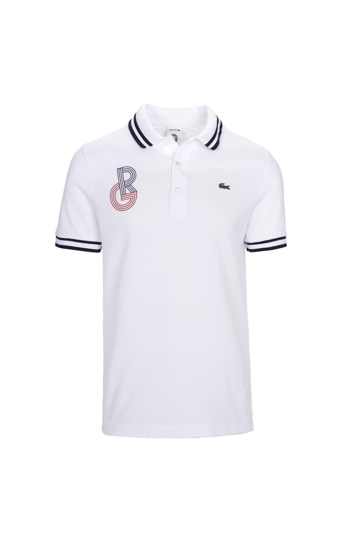 White tennis polo shirt Lacoste