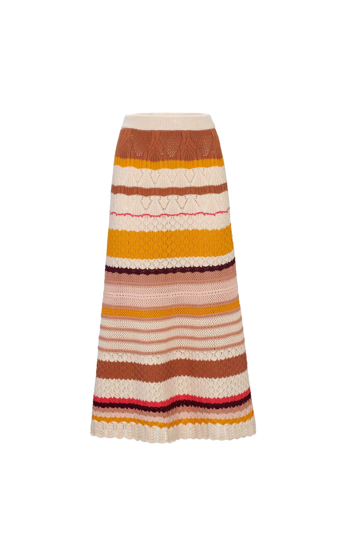 Striped print skirt ba&sh