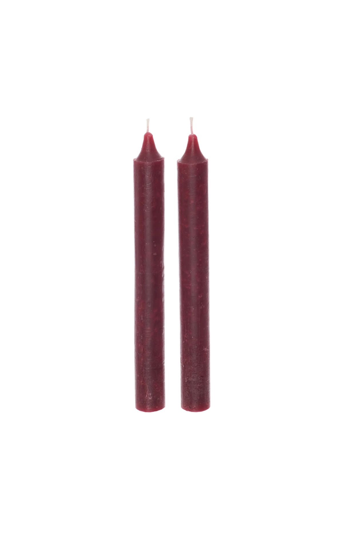 Nkuku Candle 2-pack in dark cherry from Bicester Village