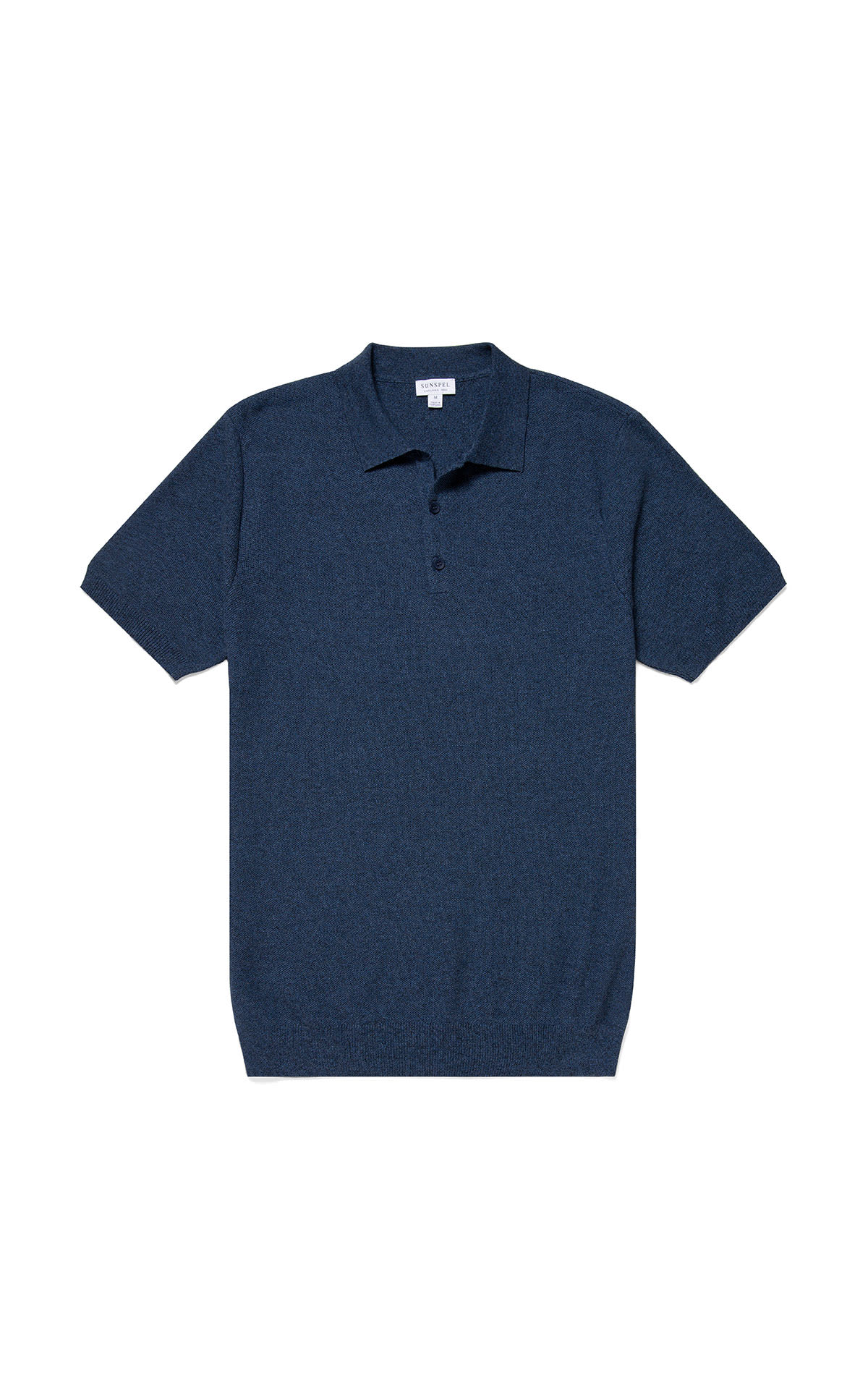 Sunspel Fine texture knit polo shirt from Bicester Village