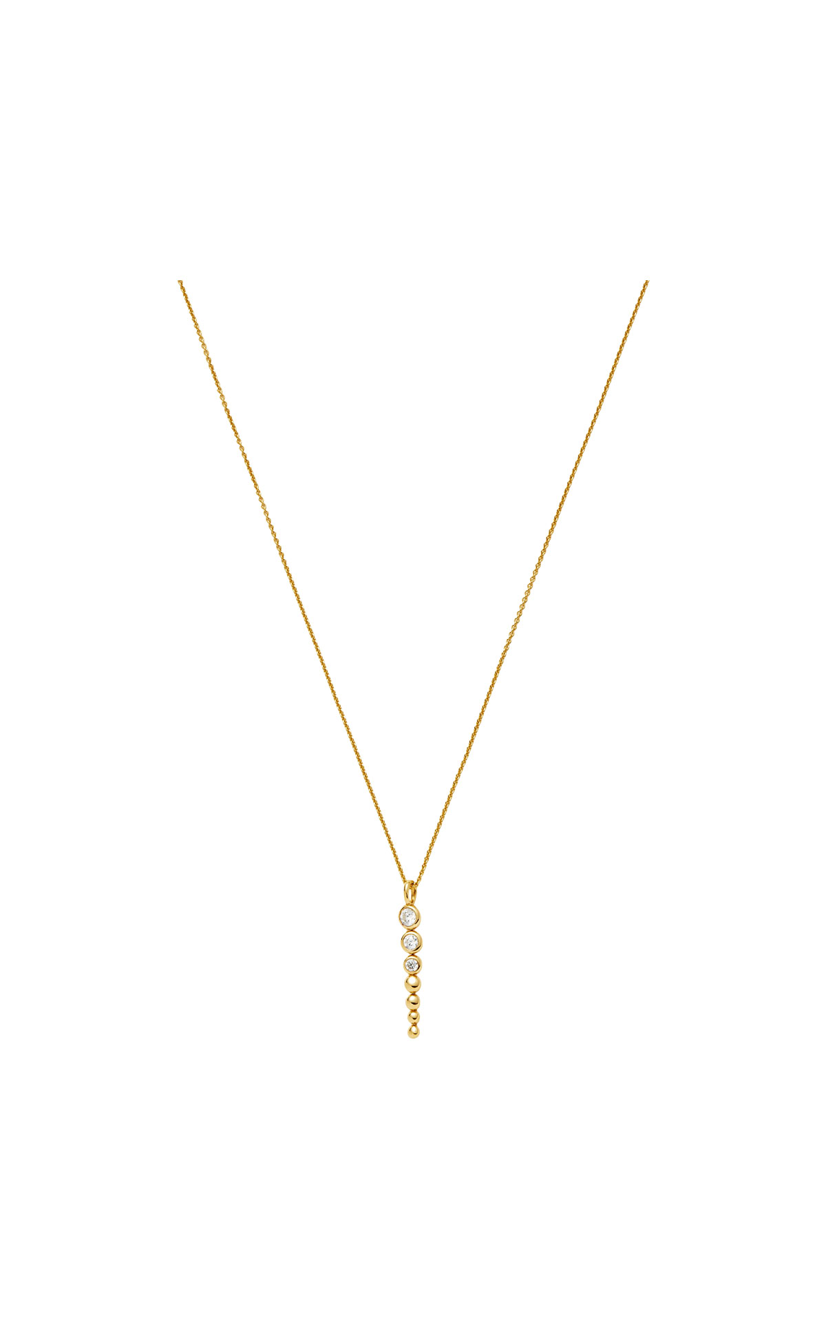 Missoma Beaded Stone Drop Pendant Necklace from Bicester Village