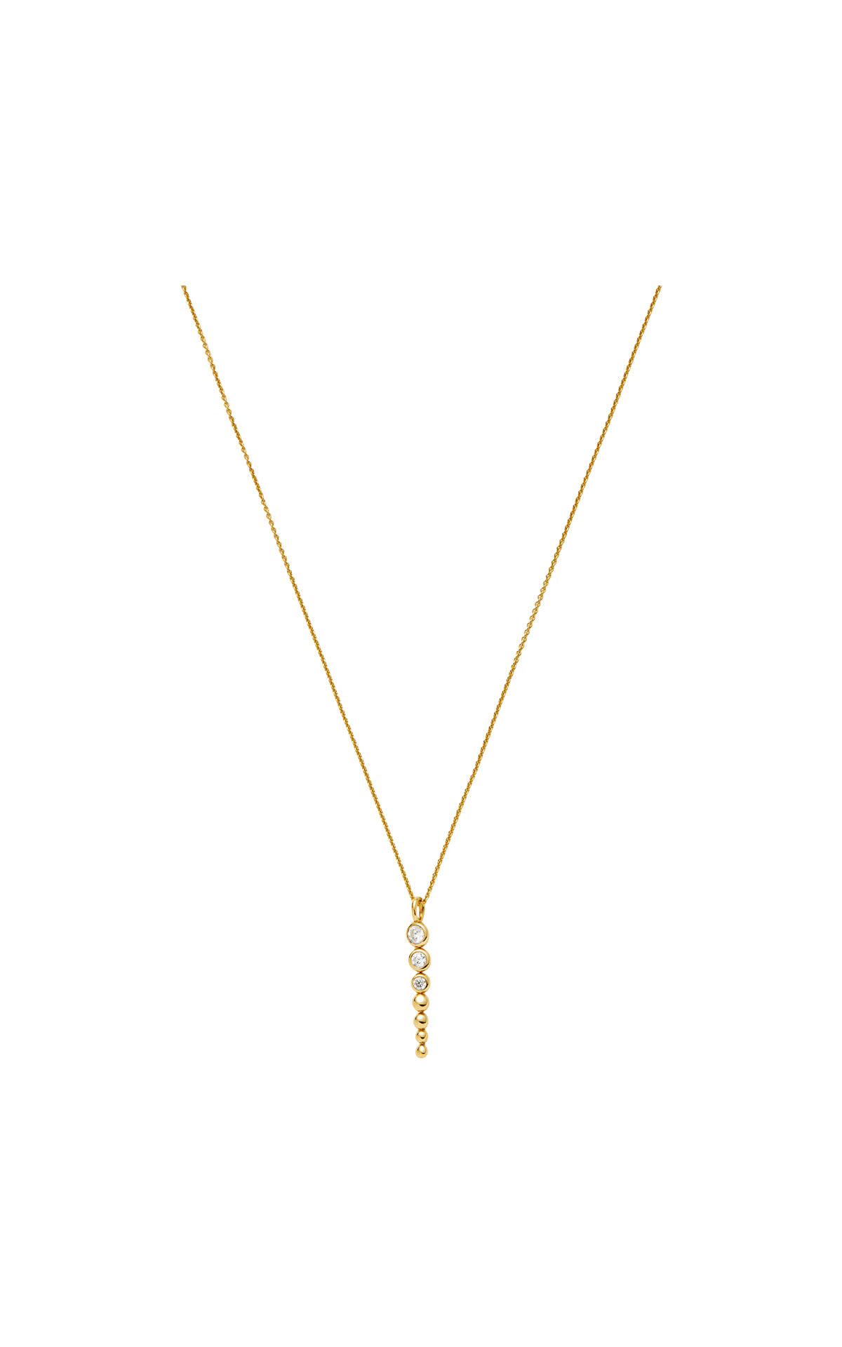 Missoma Beaded Stone Drop Pendant Necklace from Bicester Village