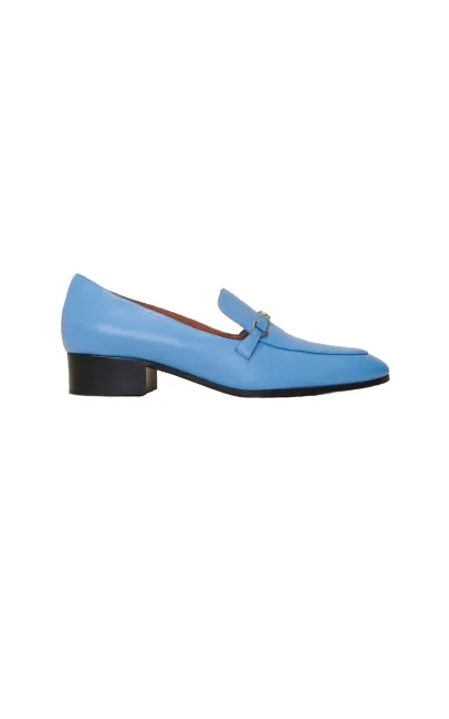 Women's blue moccasin  maje outlet barcelona la roca village