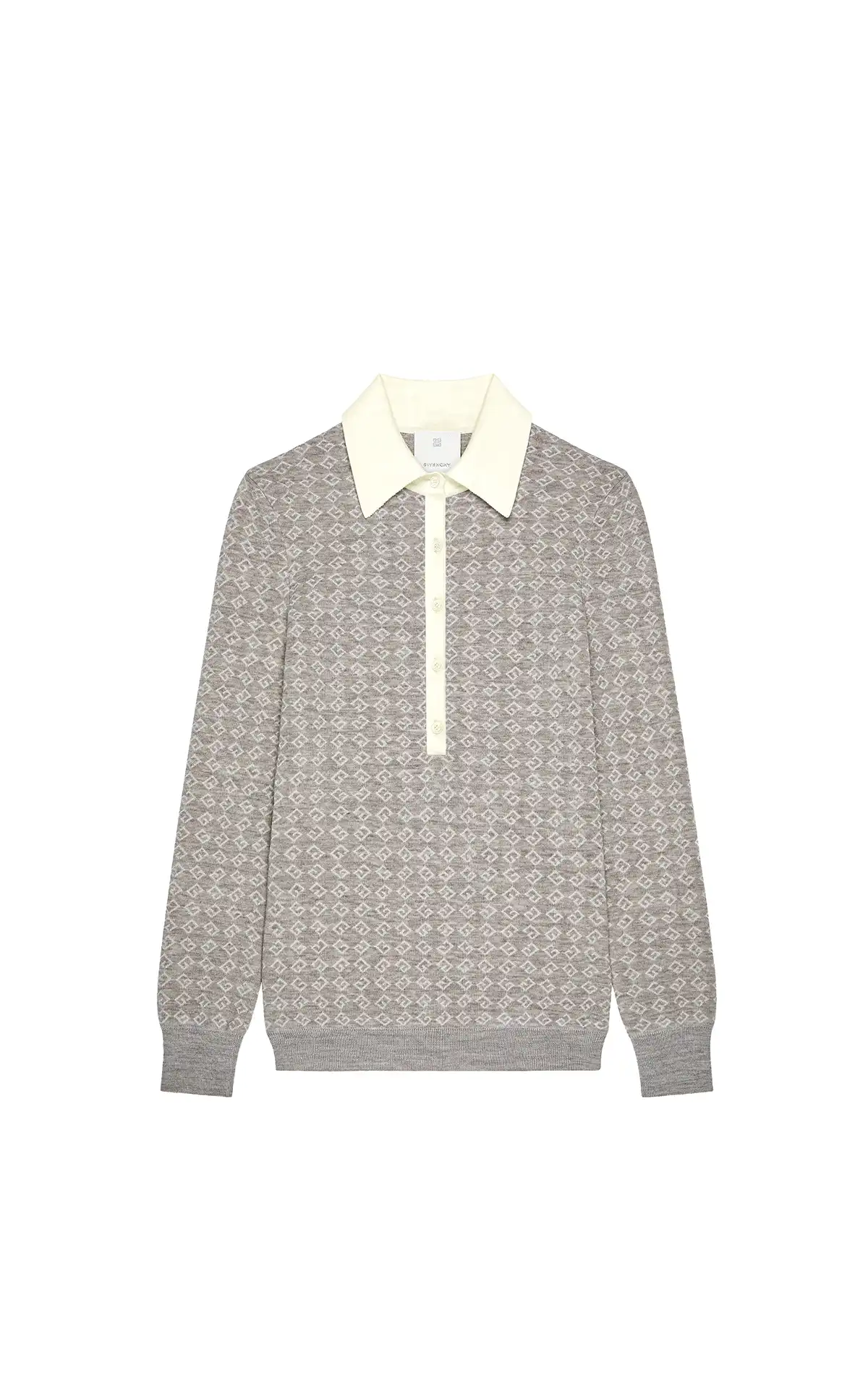 Givenchy Slim fit polo in monogram 72 jacquard La Vallée Village