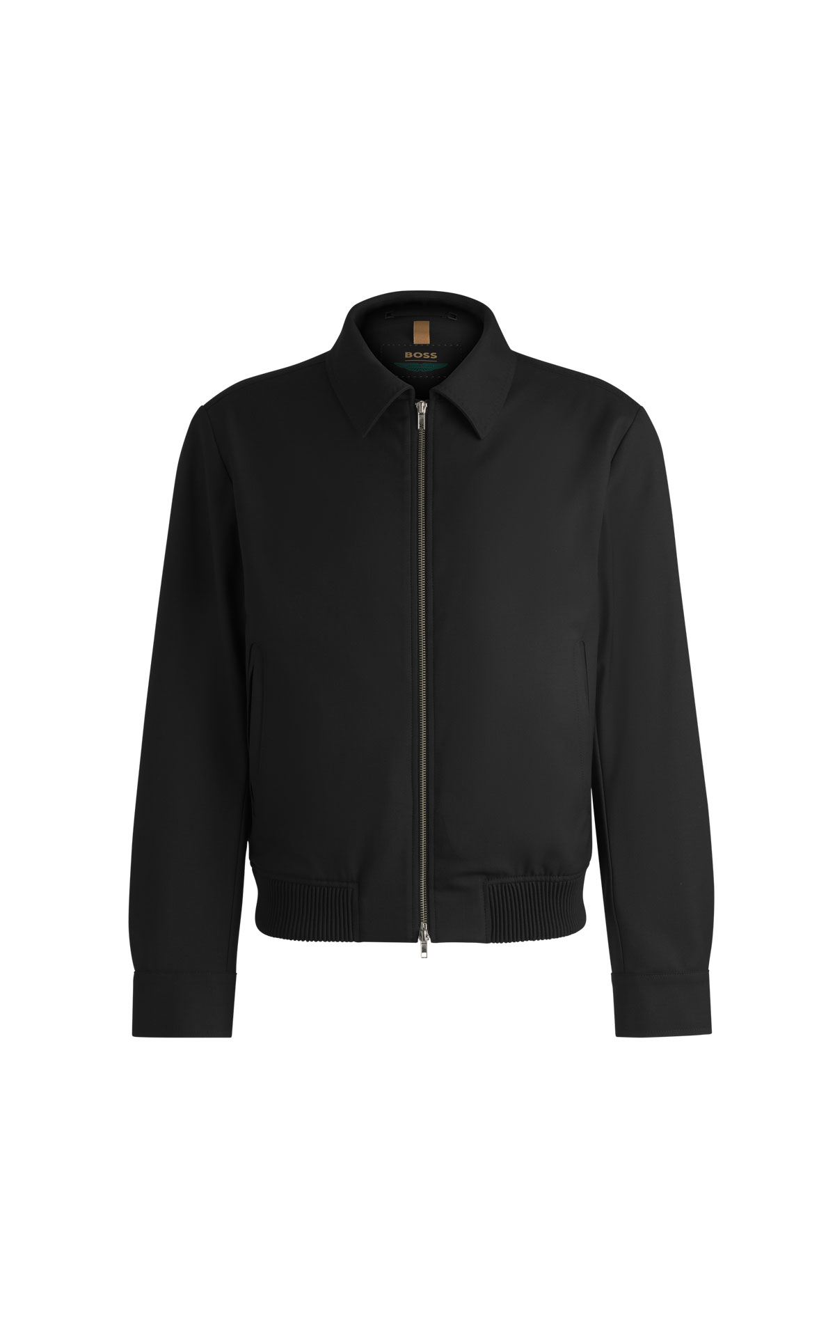 BOSS BOSS x ASTON MARTIN bomber jacket in water-repellent wool from Bicester Village