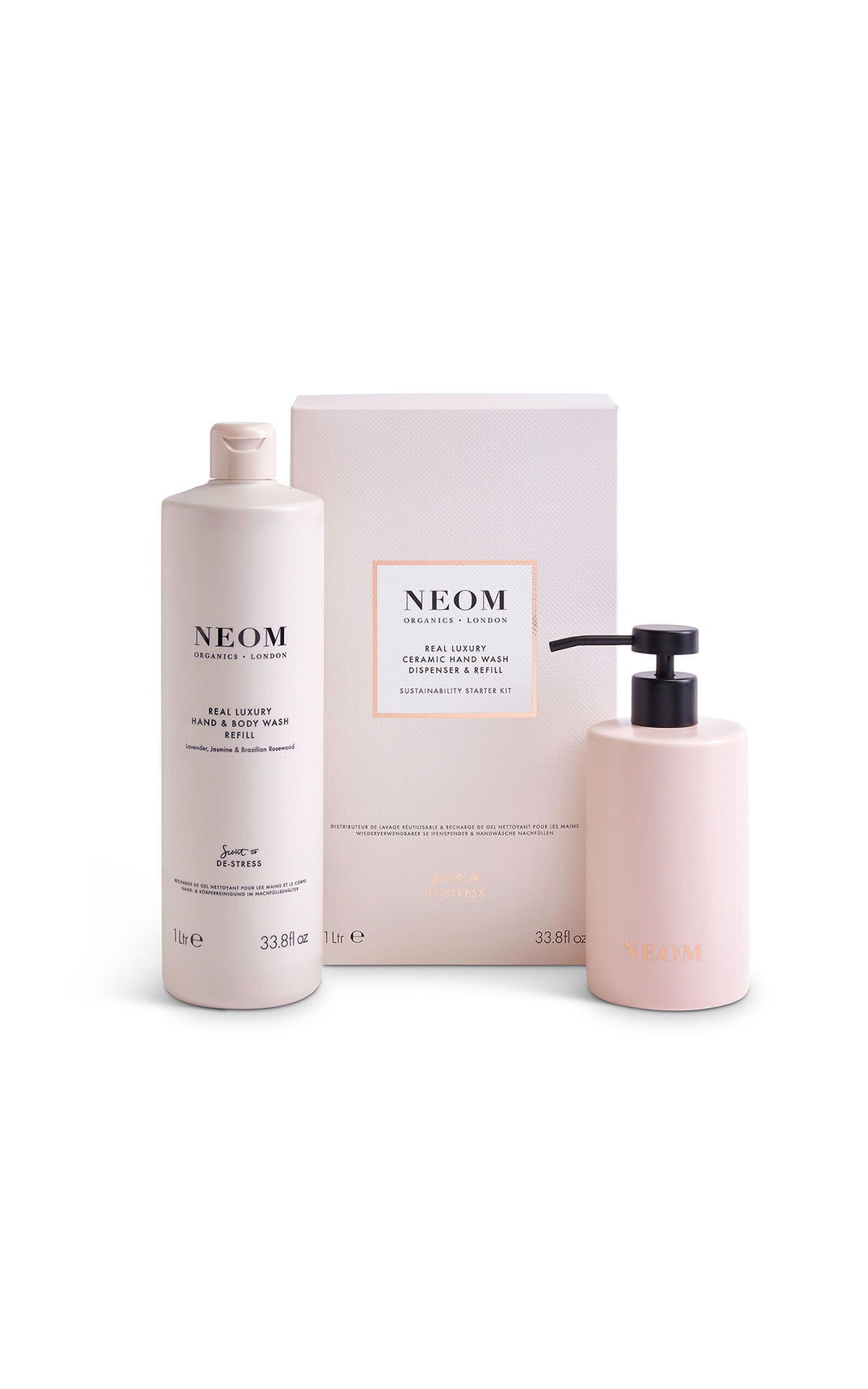 NEOM Real luxury ceramic wash and refill from Bicester Village
