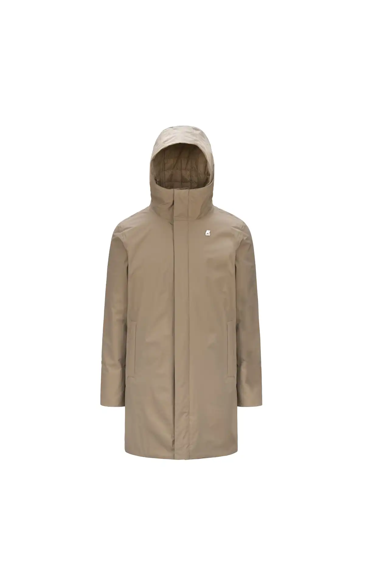 K-Way Longue parka imperméable pour homme - Beige Taupe La Vallée Village