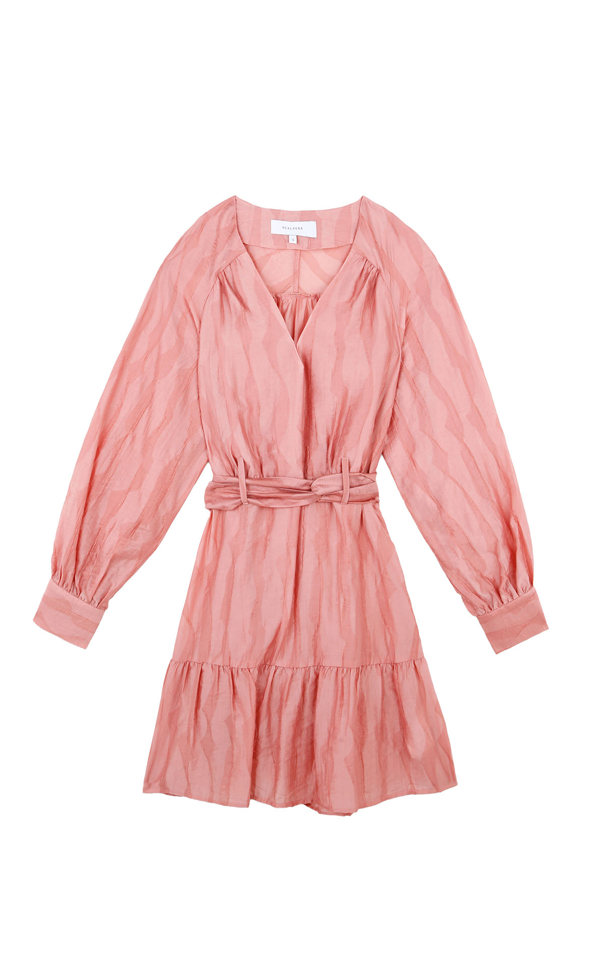 Short pink long sleeve dress Scalpers Woman 