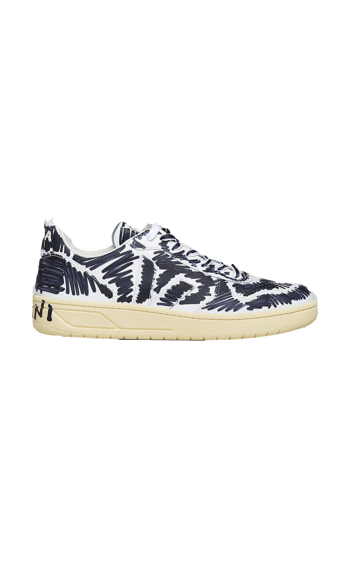 Marni V-10 Veja x Marni low top black and white from Bicester Village