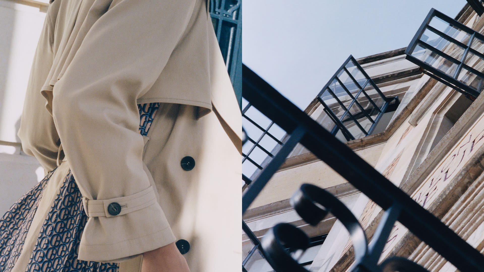 Model in Claudie Pierlot coat