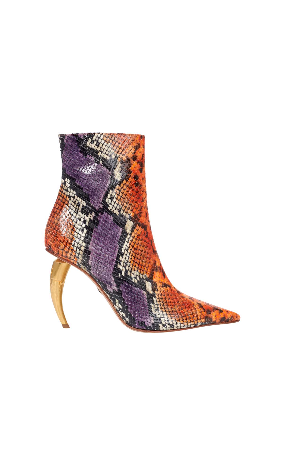 Bota estampada con tacón de aguja Roberto Cavalli