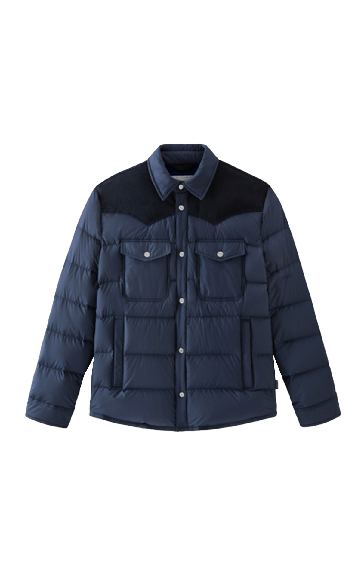Woolrich giacca piumino blu