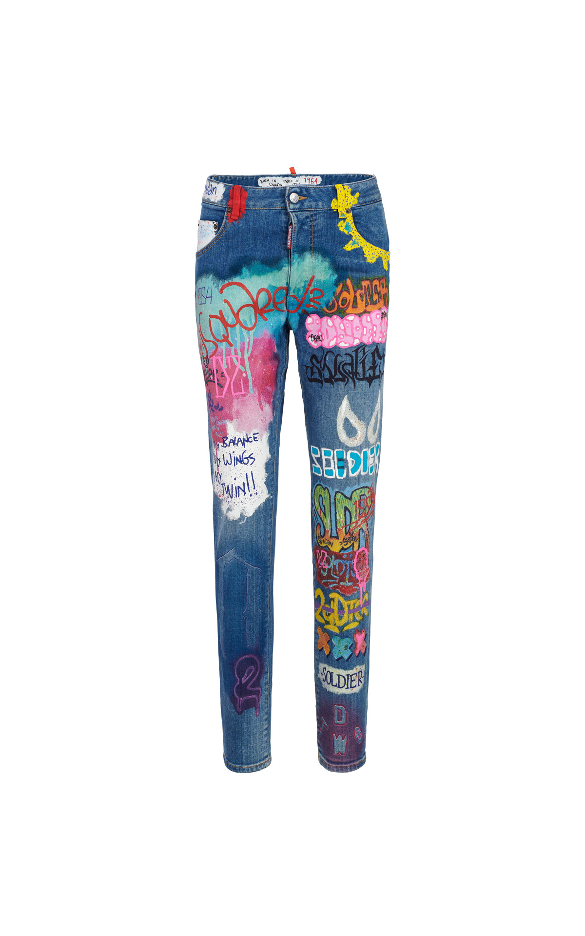 Graffitti Jeans dsqaured2
