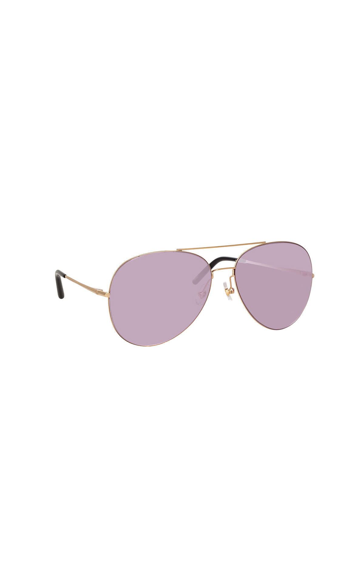 Linda Farrow Sun light gold and purple from Bicester Village