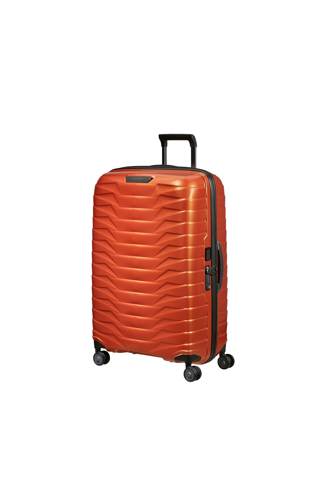 Samsonite red suitcase