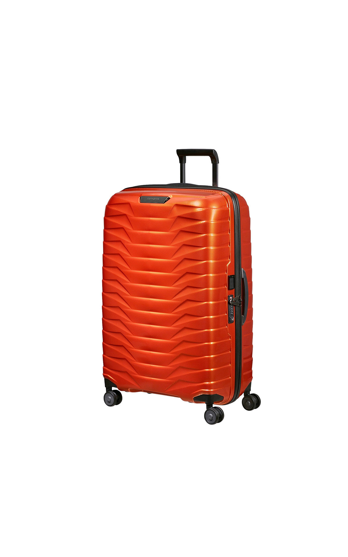 Samsonite red suitcase