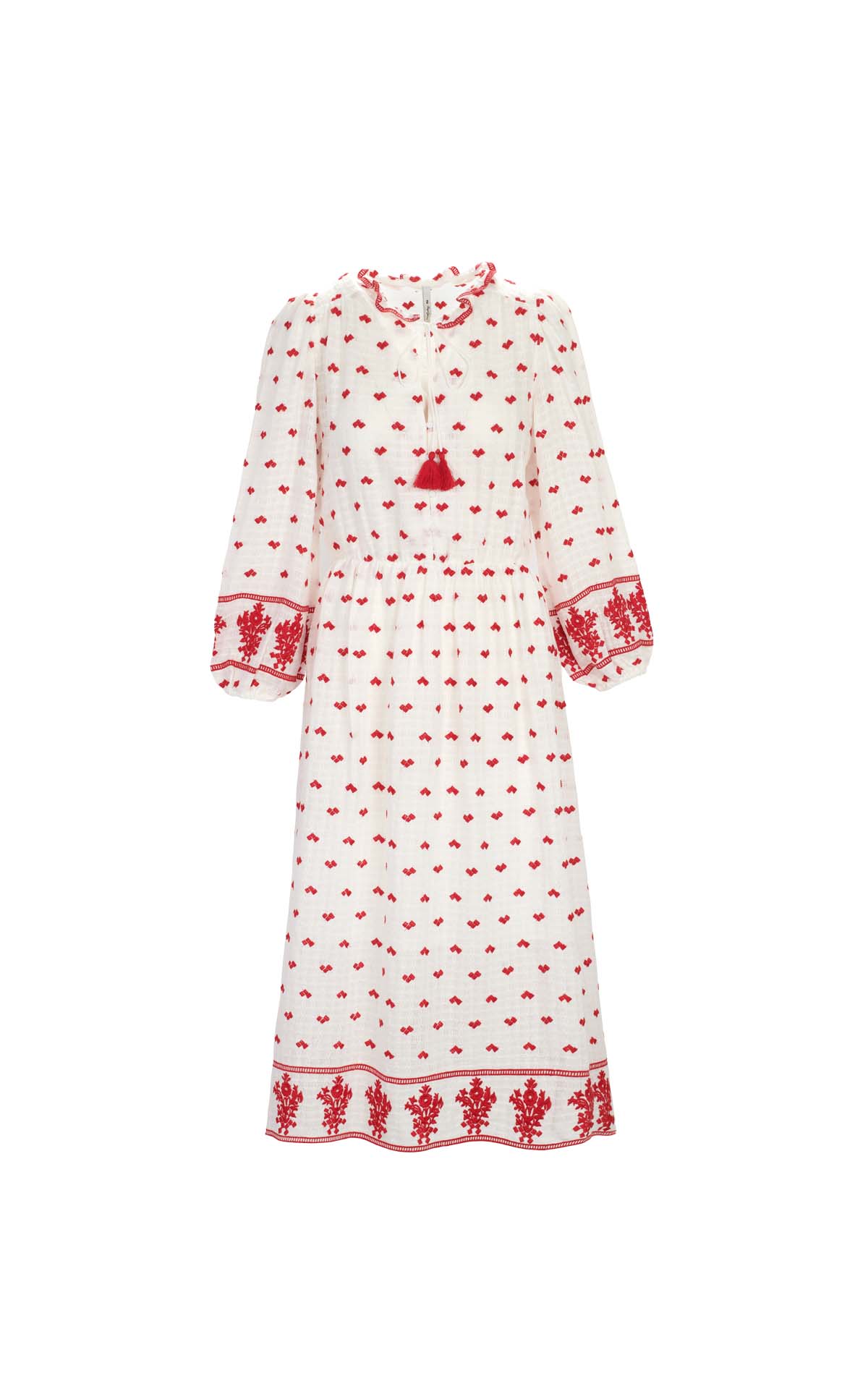 Heart print dress pepe jeans outlet barcleona la roca village