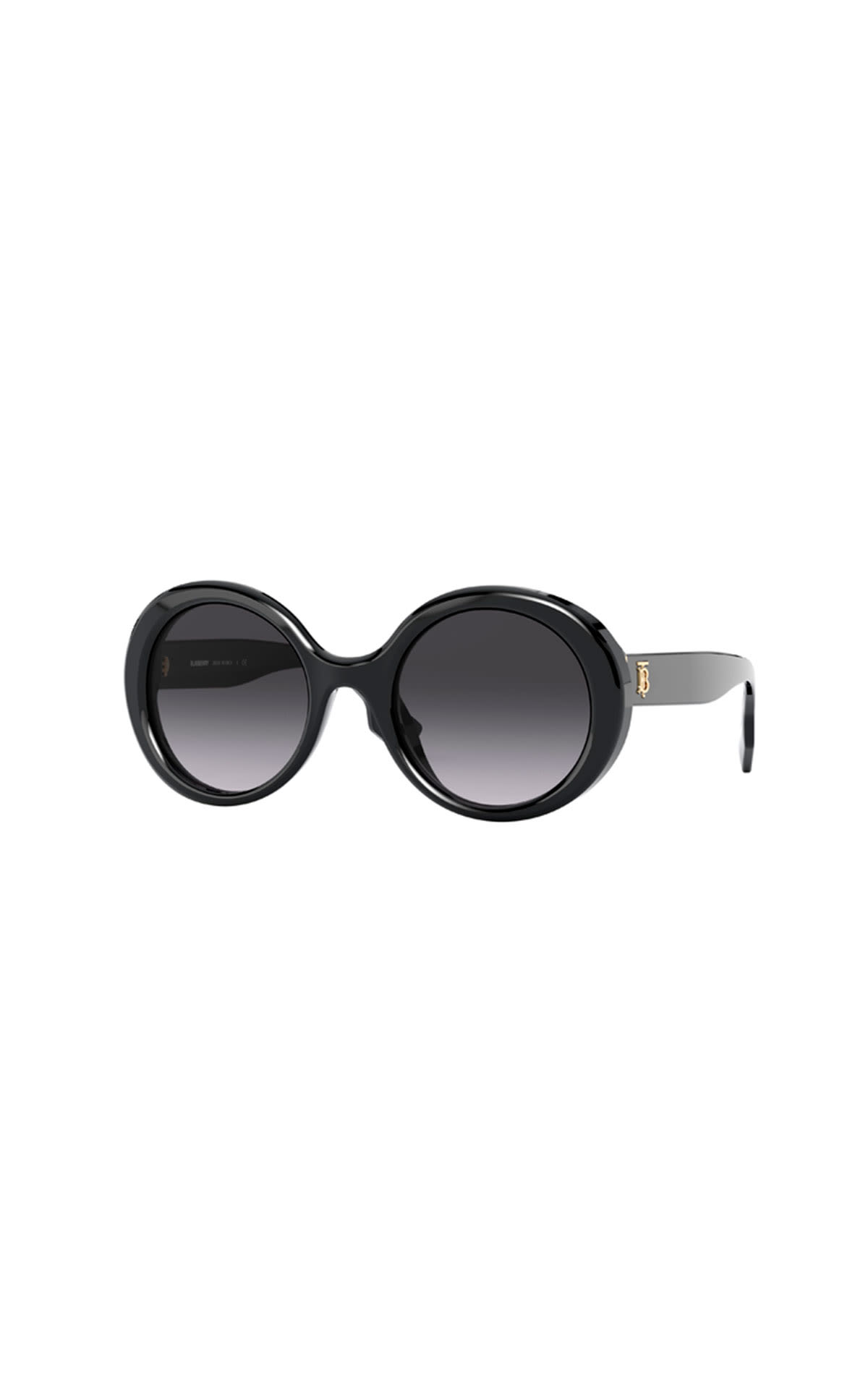 Black round plastic sunglasses sunglasshut