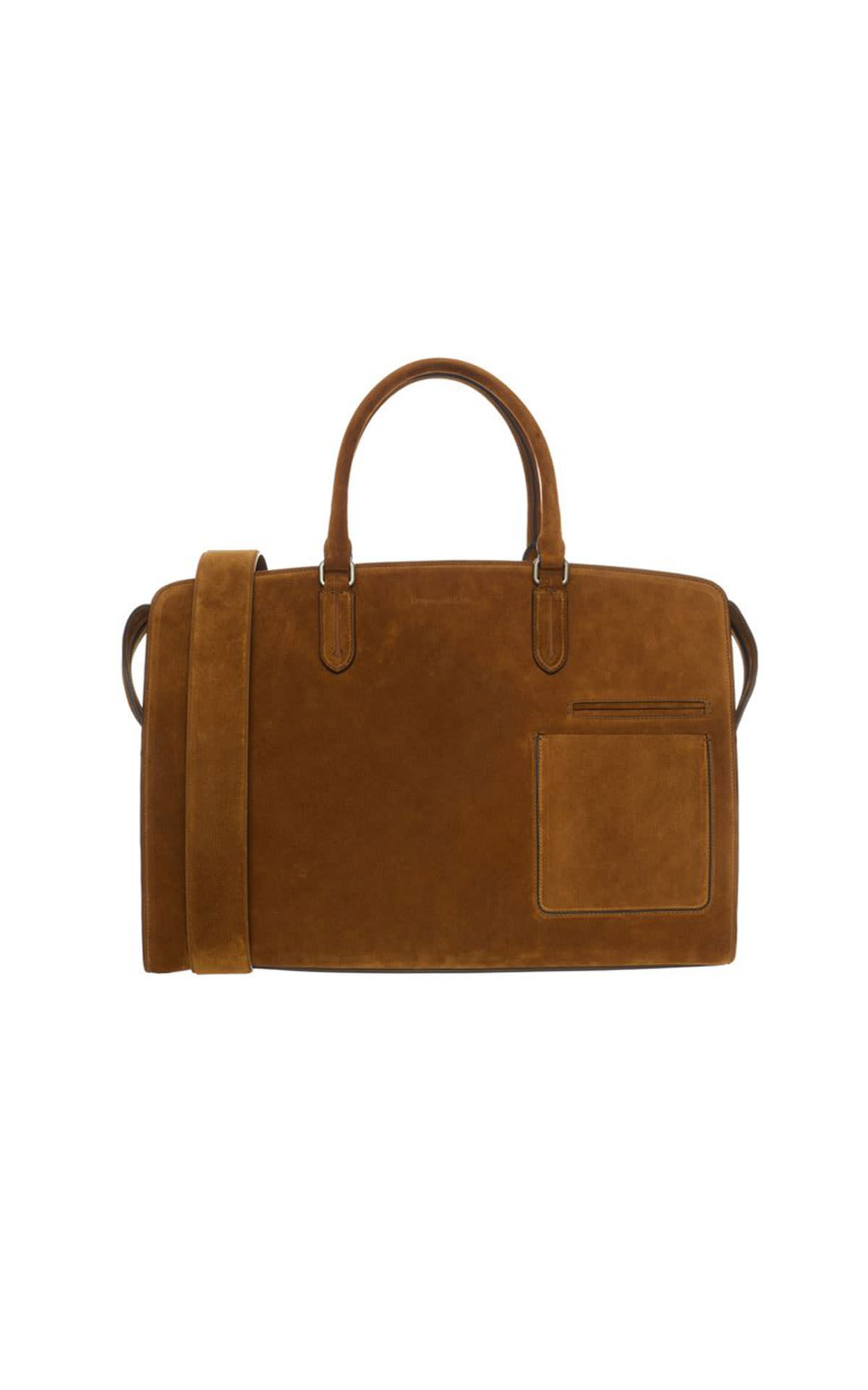 Zegna Brown holdall from Bicester Village