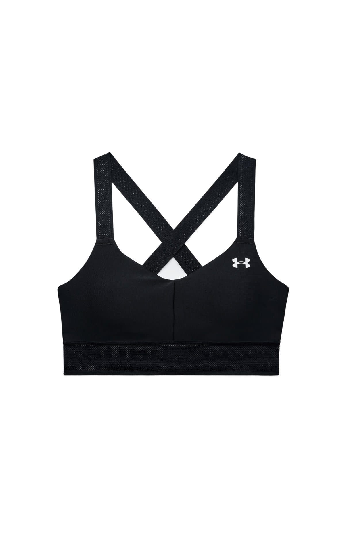 Black sports top Under Armour