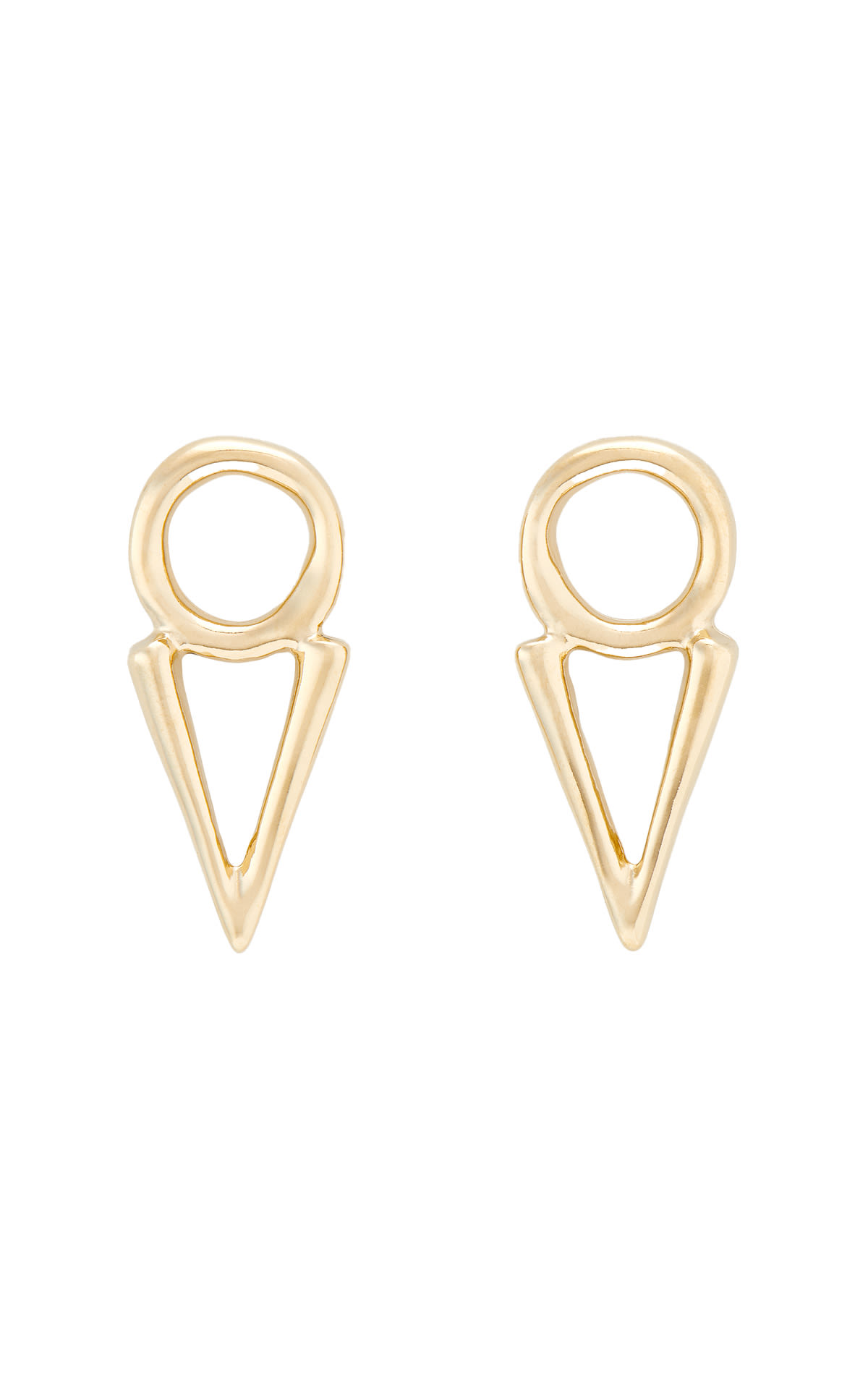 Long gold earrings pdpaola outlet madrid las rozas village