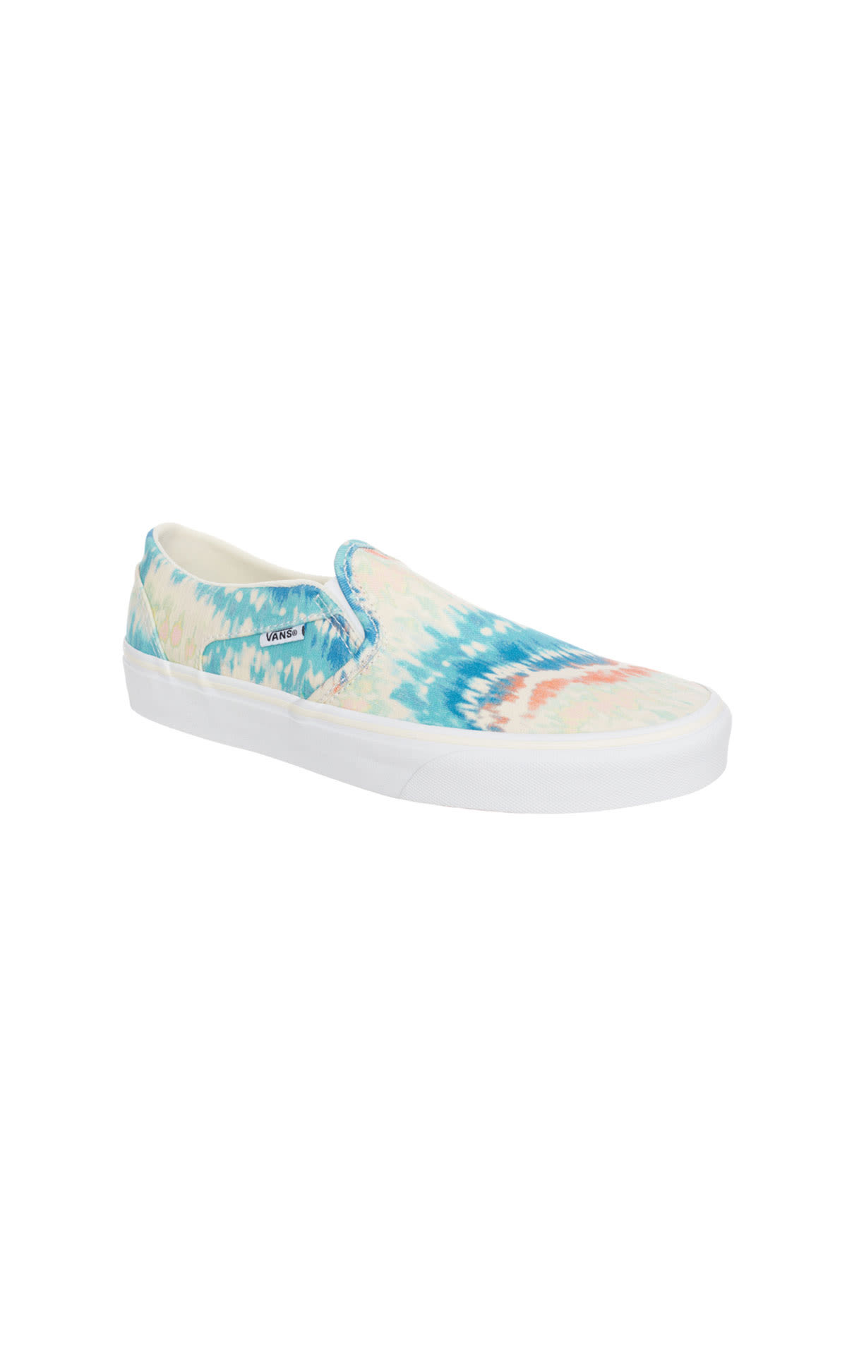 Vans Asher psychadelic slip on trainers from Bicester Village