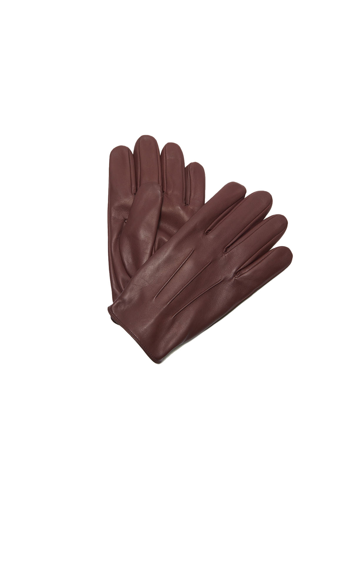 Leather gloves Sandro outlet barcelona la roca village