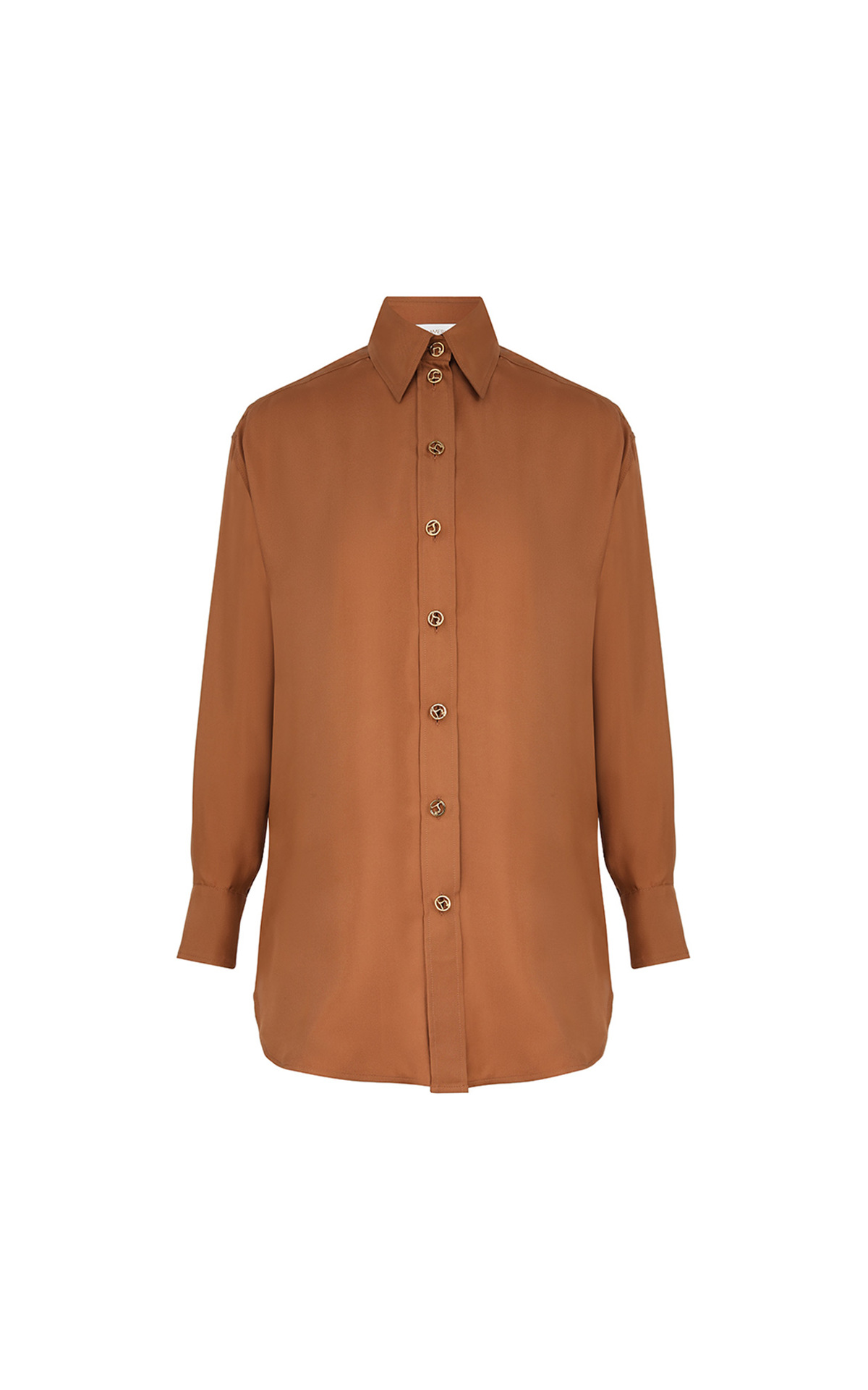 Zimmermann brown Silk shirt La Vallée Village