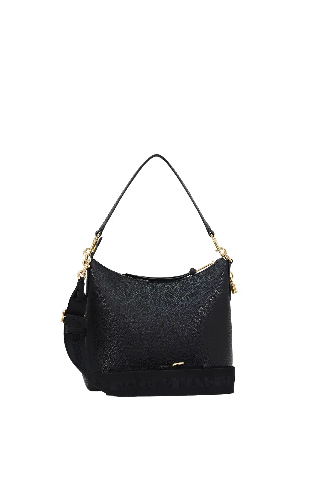 Marc Jacobs Hobo shoulder bag in black leather La Vallée Village
