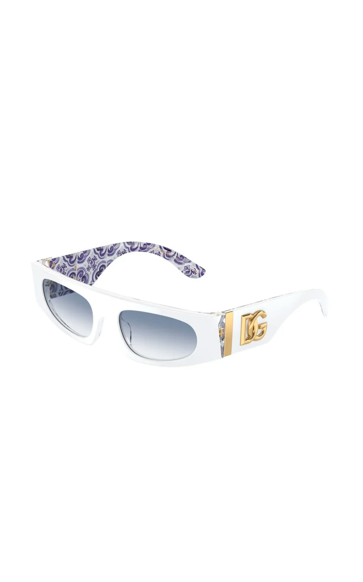 white sunglasses D&G Sunglass hut