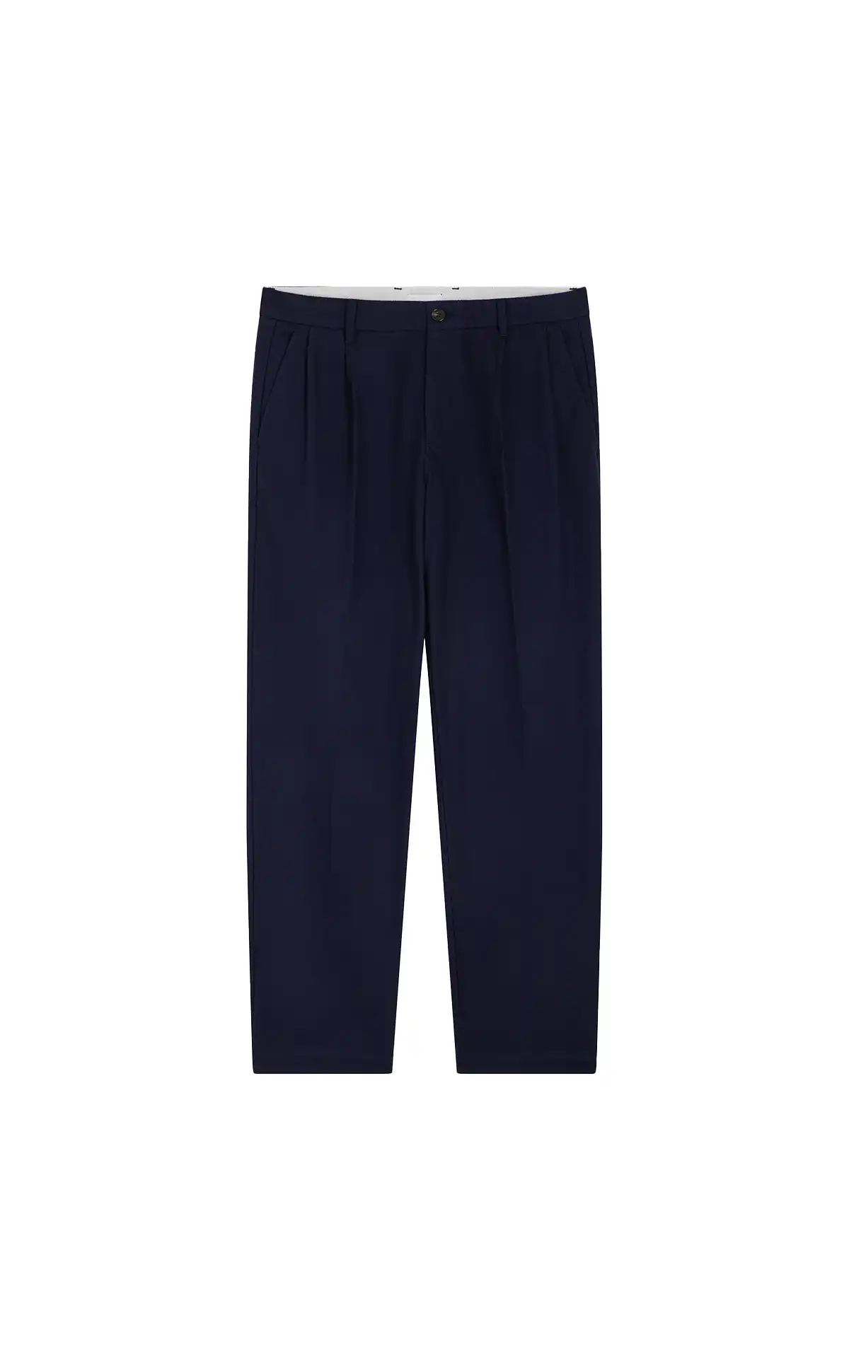 Figaret men navy blue Driss pants La Vallée Village