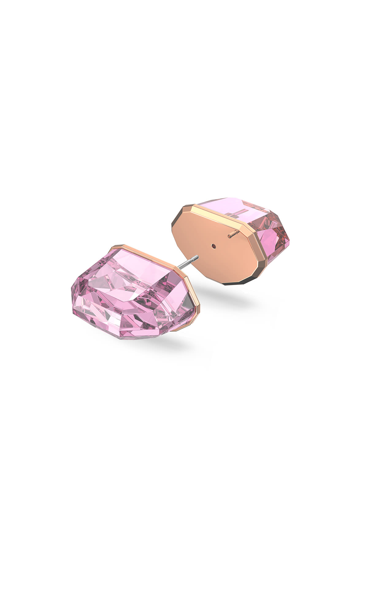 Pink stone earrings swarovski outlet madrid las rozas village
