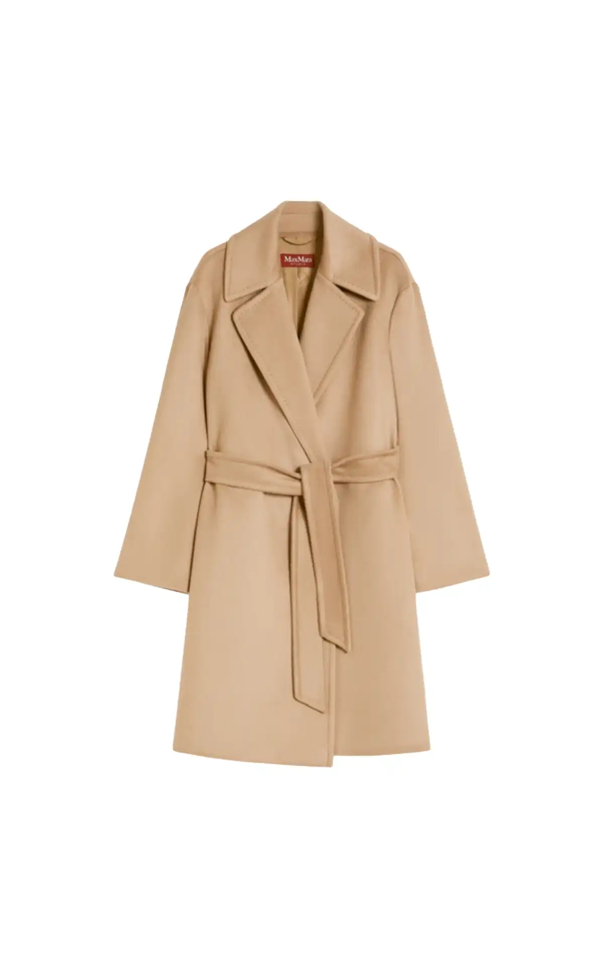 Max Mara beige Long wool coat La Vallée Village