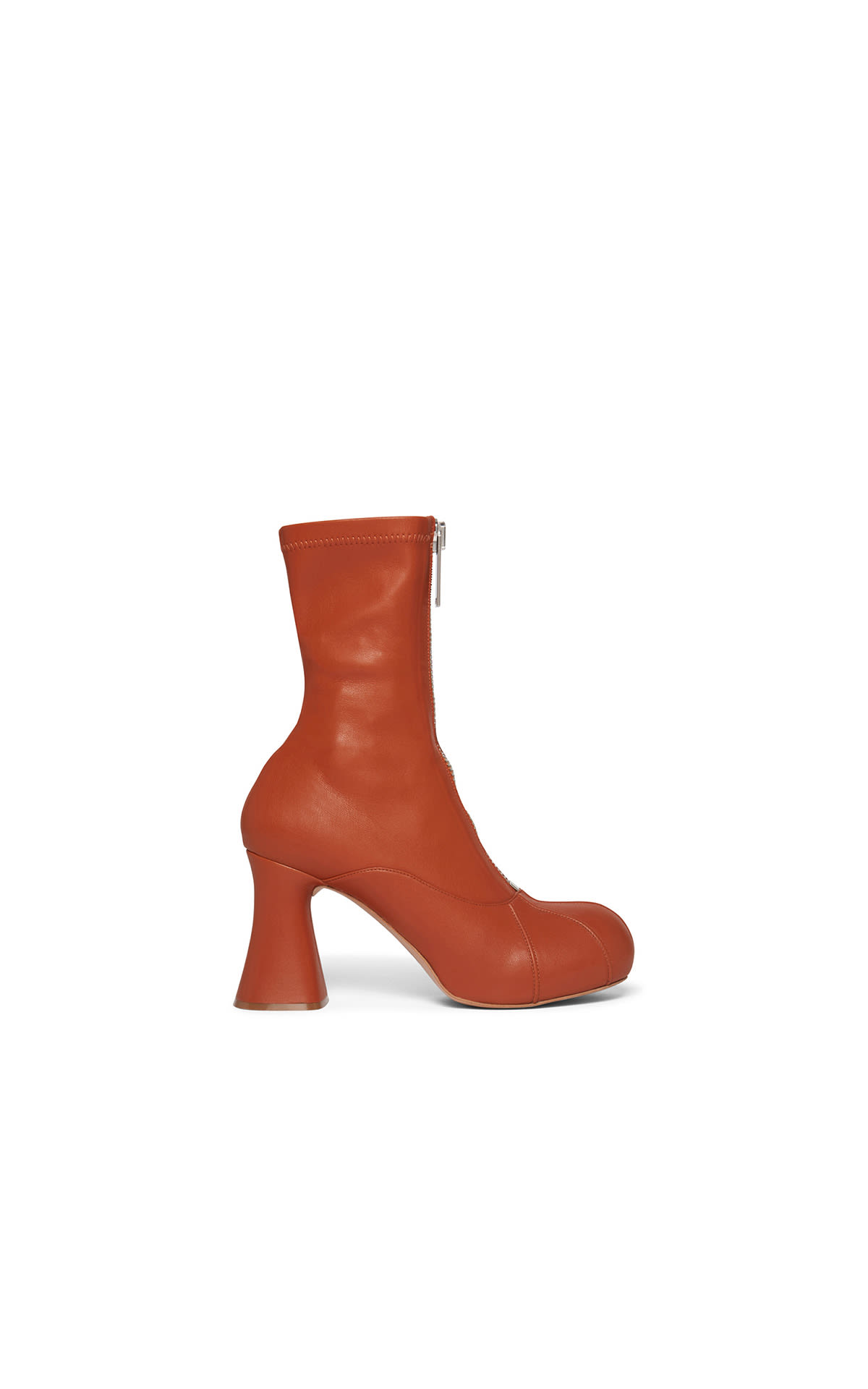 Stella McCartney Groove Strecth red ankle boots