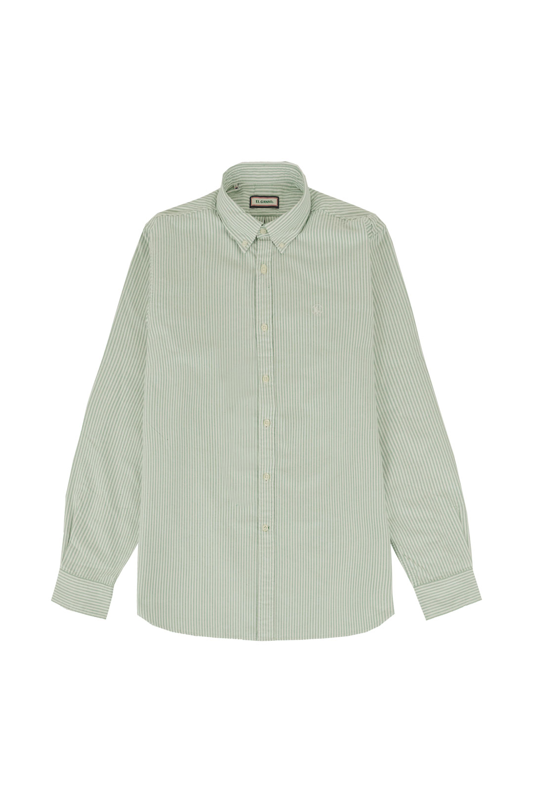 Green and white striped shirt el ganso outlet madrid las rozas village
